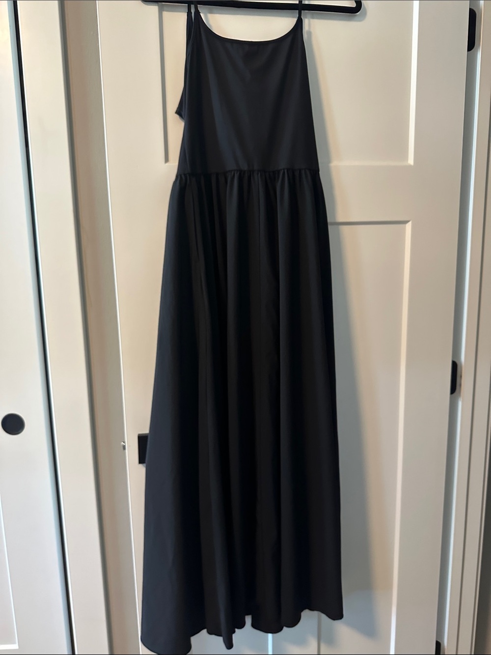 HALARA Black Strapless Maxi Dress